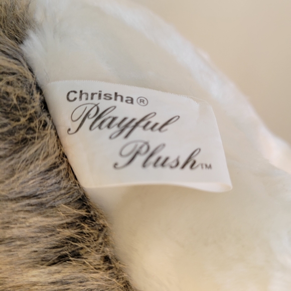 Chrisha Playful Plush Bunny 13" Rabbit- Easter - Picture 5 of 5